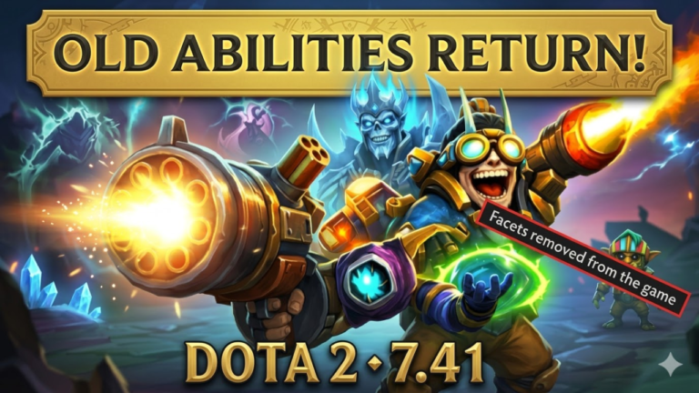 Tinker, Lich, and Techies featured in Dota 2 Patch 7.41 with returning abilities and removed facets - Too Lazy Panda