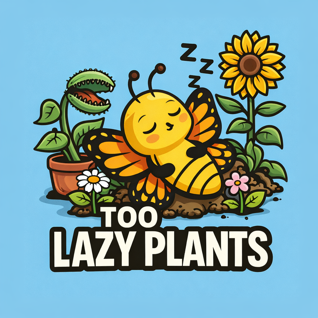 Too Lazy Plants Logo - Too Lazy Plants