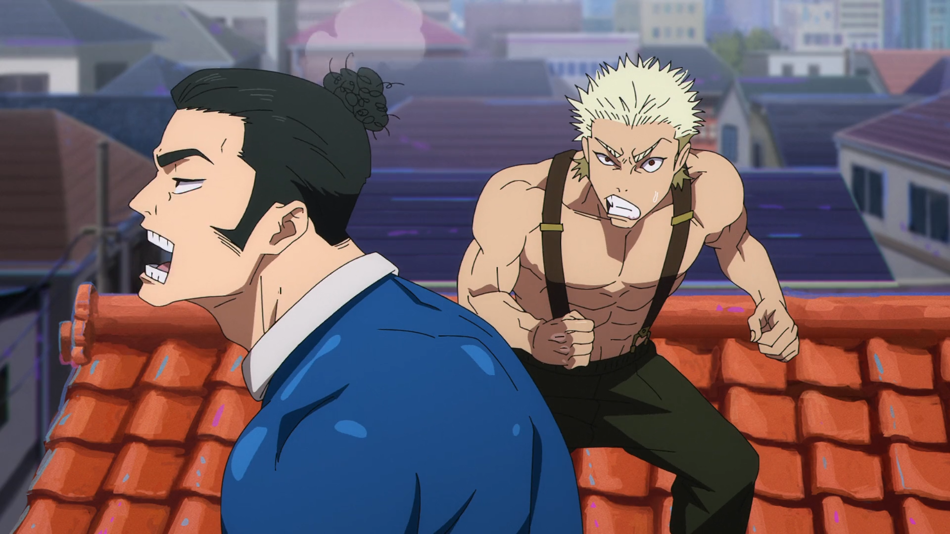 Fumihiko Takaba and Iori Hazenoki from Jujutsu Kaisen - Too Lazy Panda