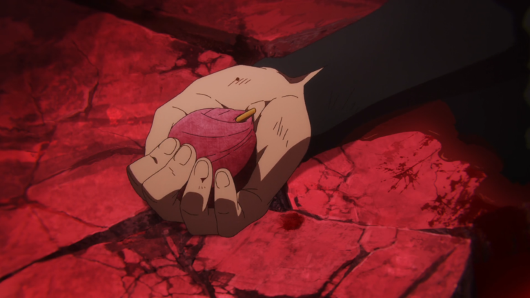 Gabimaru Holding a Flower Tao from Mudan’s tentacle from Hell’s Paradise - Too Lazy Panda