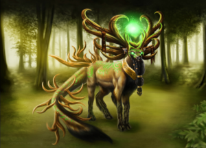 Nature god symbolizing life and restoration - Too Lazy Panda