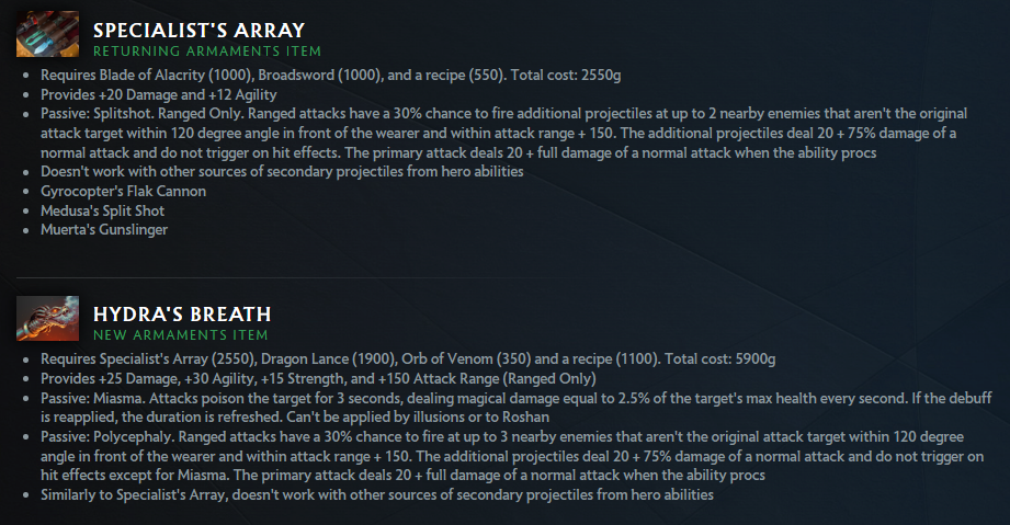 This image from Dota 2 Patch 7.41 highlights the facets removed from the game. It visually communicates which abilities or features were taken out, helping players quickly understand the patch changes and prepare their strategies accordingly