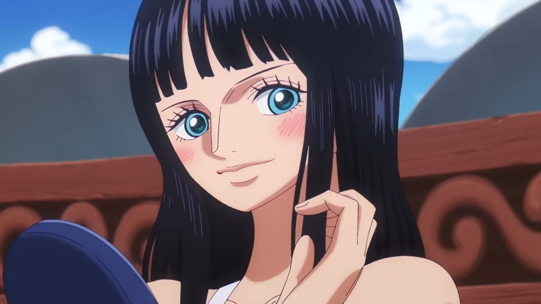 Robin with her new hairstyle in the Elbaph Arc - Too Lazy Panda