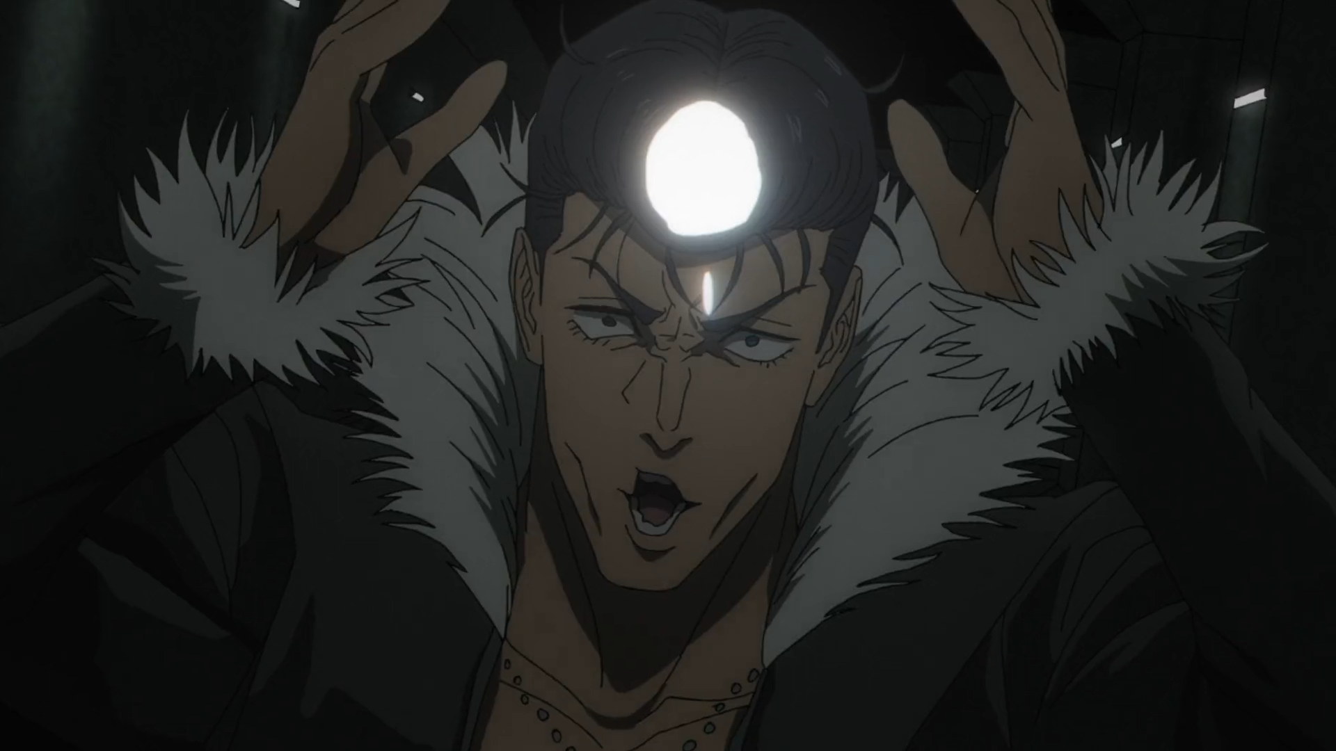 Ryu Ishigori unleashing his Granite Blast cannon in Jujutsu Kaisen Episode 12, showcasing his overwhelming cursed energy - Too Lazy Panda