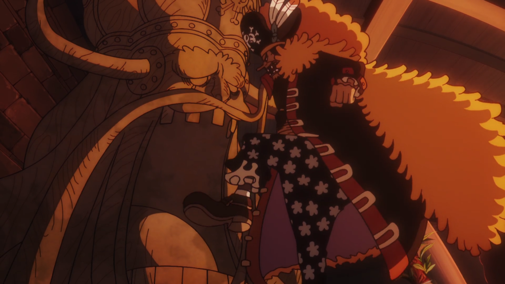 Blackbeard scolds Pizarro for letting Koby and Moria escape - Too Lazy Panda