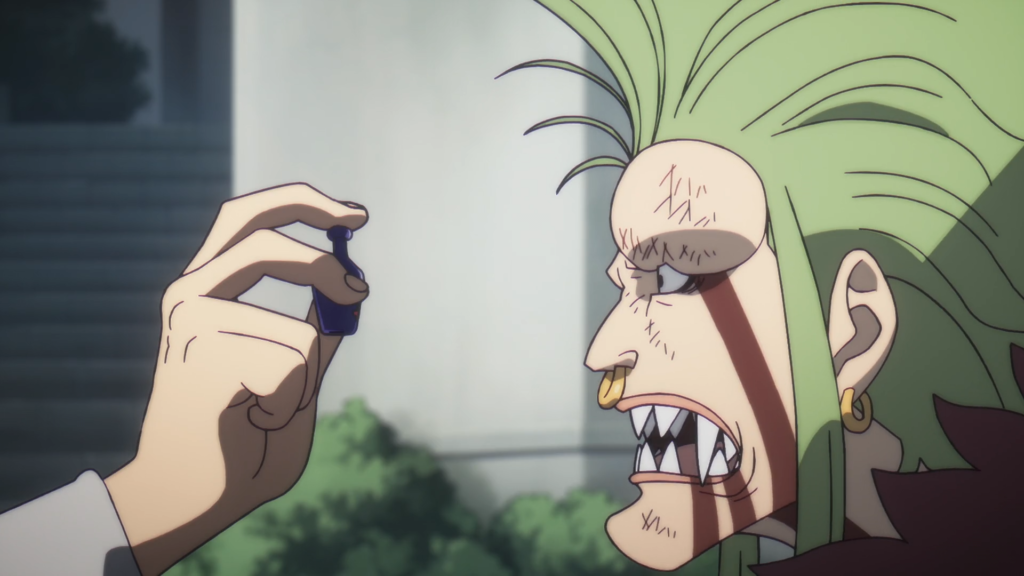 Hongo gives Bartolomeo a vial of poison meant for Luffy - Too Lazy Panda