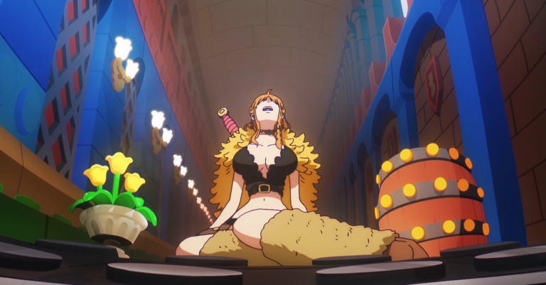 Nami wakes up alone inside a mysterious Lego-like structure - Too Lazy Panda