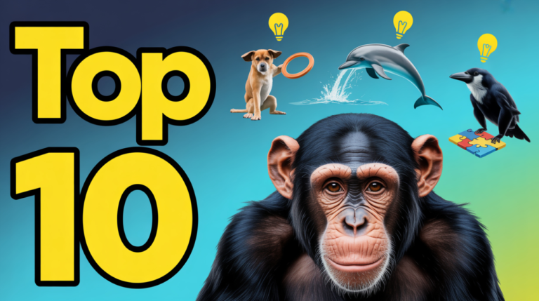 Top 10 smartest animals including chimpanzee dolphin elephant crow and octopus – Too Lazy Facts