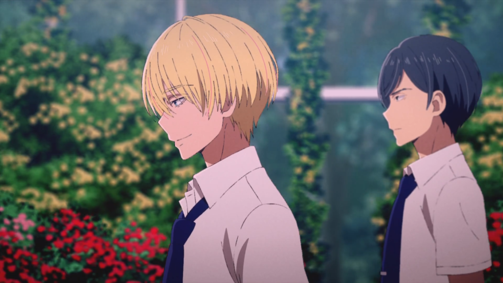 Ikuto Kiriyama and Nagumo walking away after discussing Fūka Kiryūin and Ayanokoji’s abilities – Too Lazy Panda