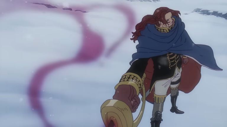 Figarland Shamrock holding his sword in One Piece - Too Lazy Panda