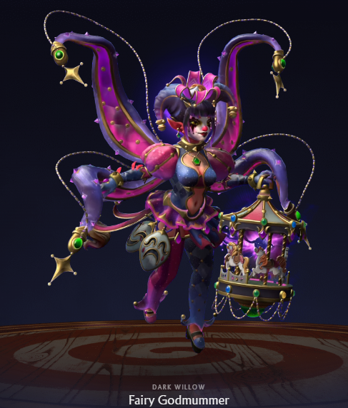 Dark Willow Fairy Godmummer Dark Carnival Treasure of Wonders set - Too Lazy Panda