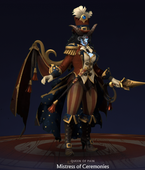 Queen of Pain Mistress of Ceremonies Dark Carnival Treasure of Wonders set - Too Lazy Panda