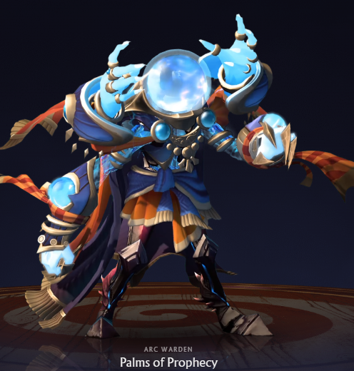 Arc Warden Palms of Prophecy Dark Carnival Treasure of Wonders set - Too Lazy Panda