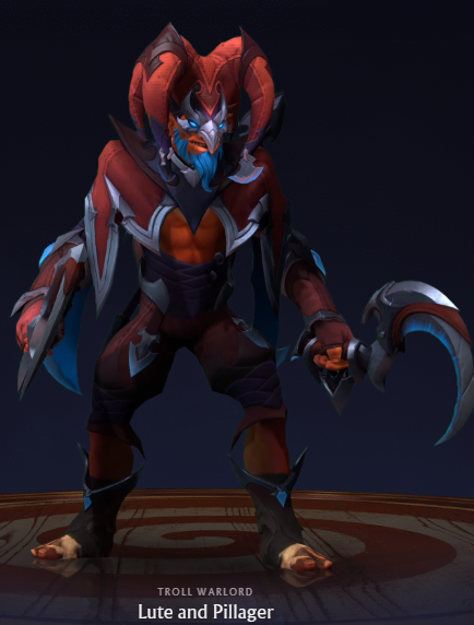 Troll Warlord Lute and Pillager Dark Carnival Treasure of Wonders set - Too Lazy Panda