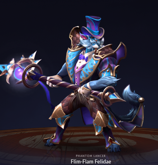 Phantom Lancer Flim-Flam Felidae Dark Carnival Treasure of Wonders set - Too Lazy Panda