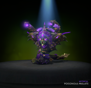 Venomancer Poisonous Prelate Tier 2 set Dota 2 Summer 2026 main reward with upgraded toxic design – Too Lazy Panda