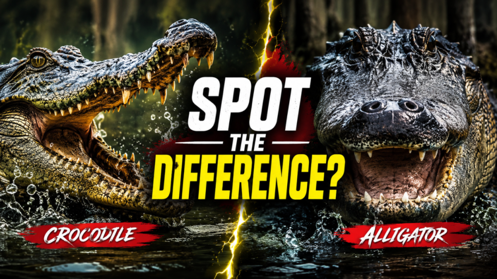 Difference Between Crocodile and Alligator (Easy Guide)