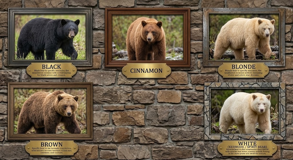 American black bear in forest North America - Too Lazy Facts