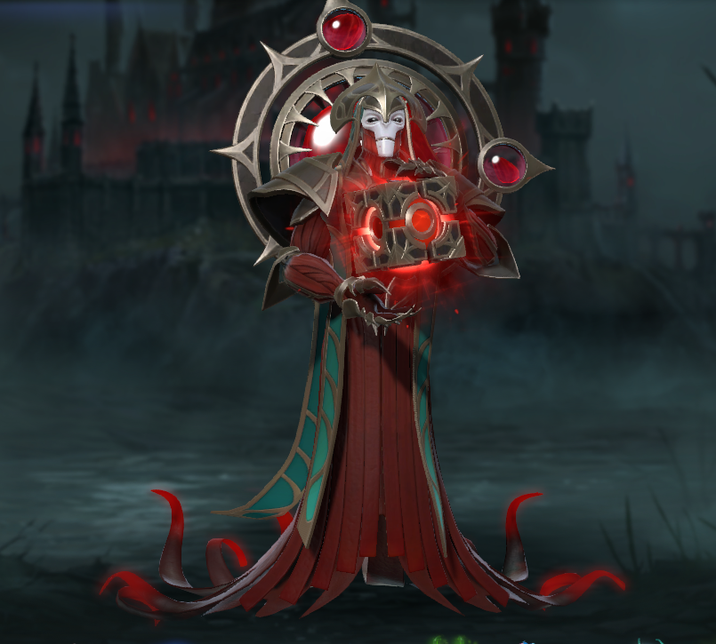 Oracle Clairvoyant Configuration Immortal set in Dota 2