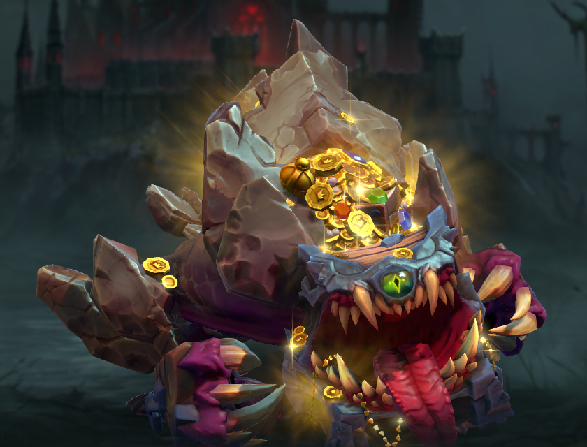 Primal Beast Slobbering Strongbox Immortal set in Dota 2