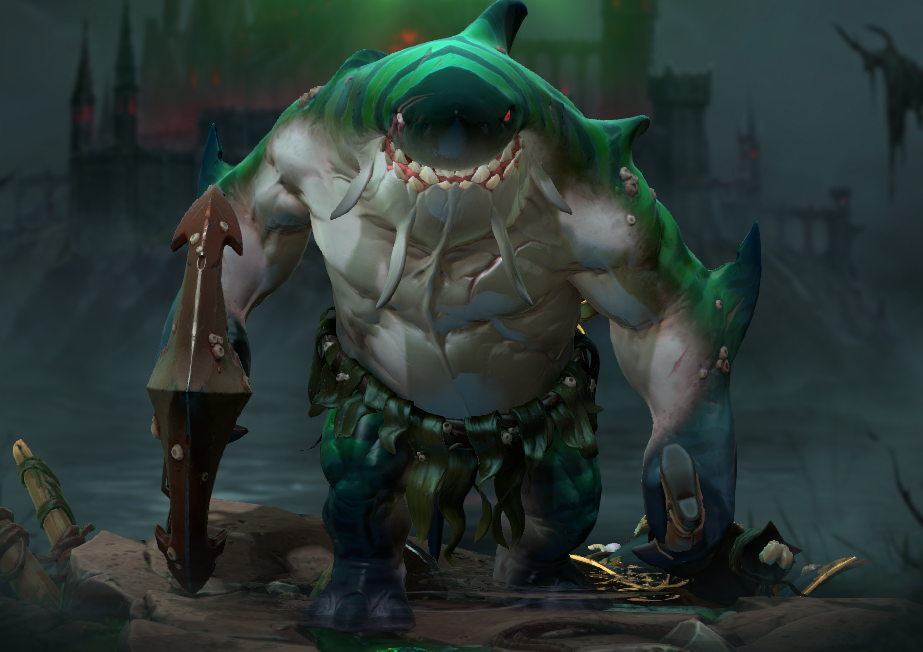 Tidehunter Maw of the Megalodon third style in Dota 2