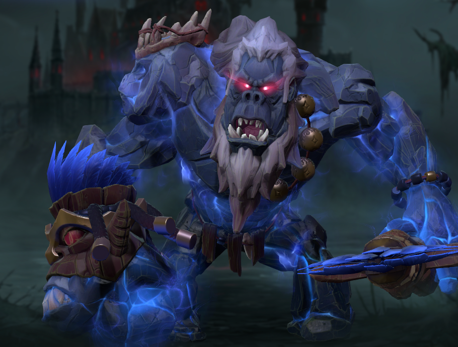 Tiny Stoneback Sovereign Immortal set in Dota 2