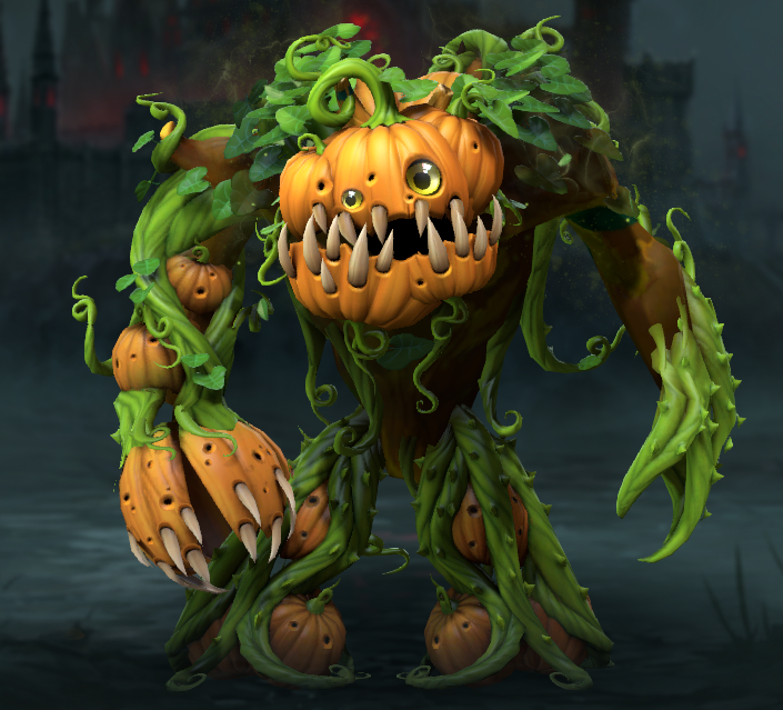 Treant Protector Creeping Calabash Immortal set in Dota 2